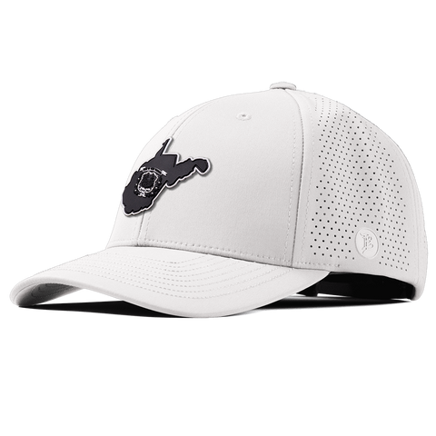 West Virginia Vintage Elite Curved White