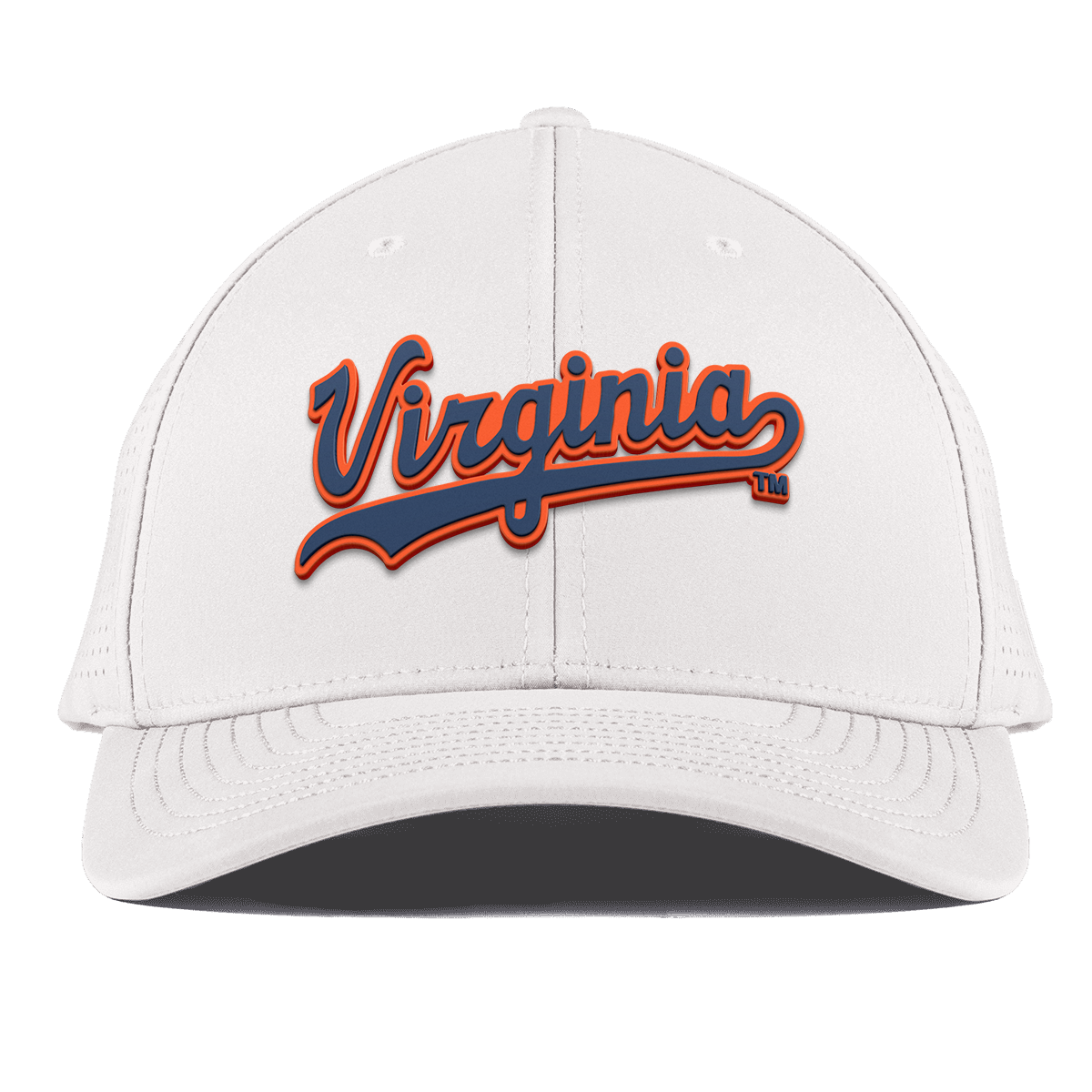 University of Virginia "Virginia Script" Curved Elite White