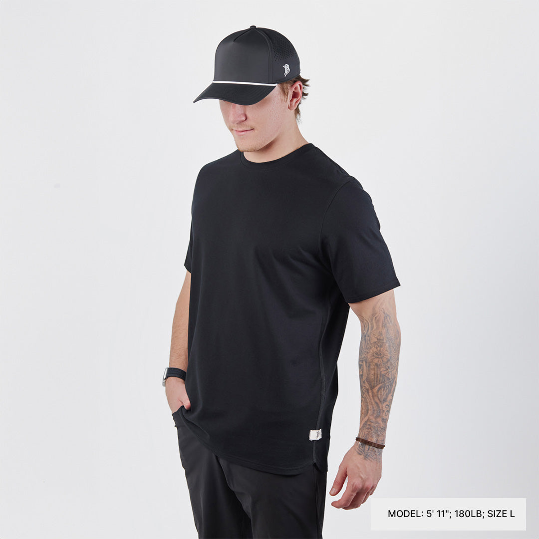 Cortaro™ Tee 3-Pack All Black, Black + Navy + White, Sand + Black + Navy, Sand, Black + White