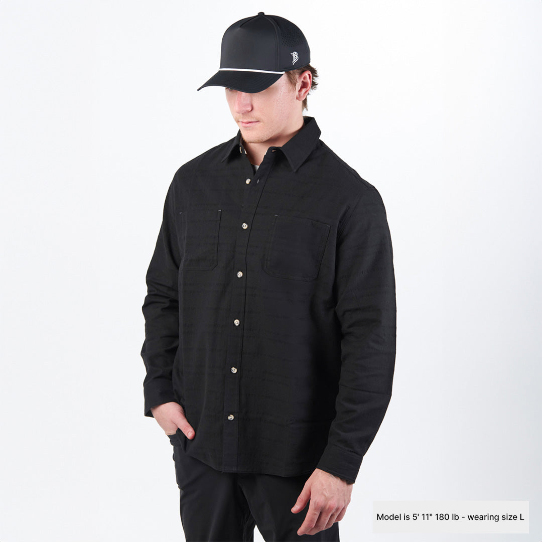 Myca Solid Button-Up 2-Pack Black + Orion, Black + Gray