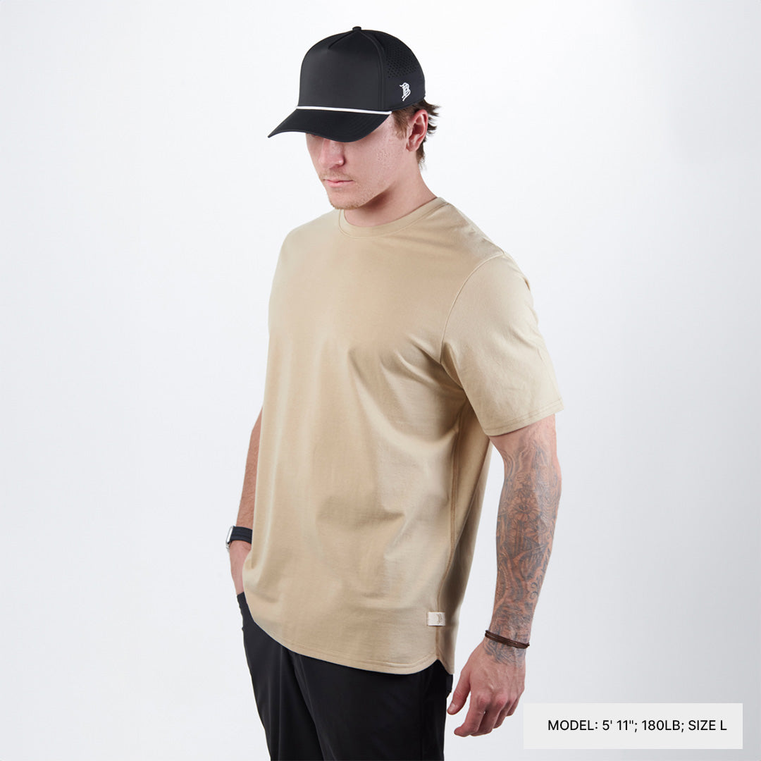 Cortaro™ Tee 2-Pack Sand + Black, Sand + Navy, Sand + White, All Sand