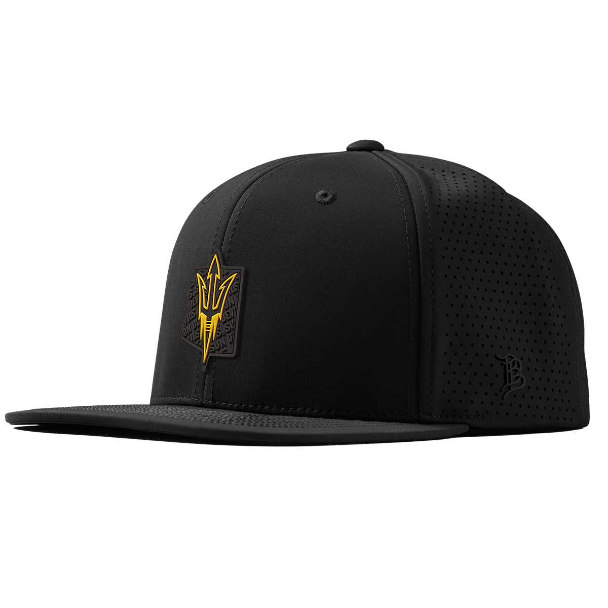 Arizona State University "ASU Blackout Pitchfork" Flat Elite XGen™ Black 