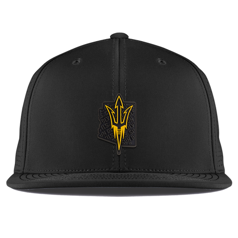 Arizona State University "ASU Blackout Pitchfork" Flat Elite XGen™ Black 