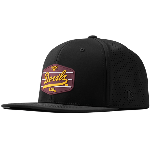 Arizona State University "ASU Devils Maroon" Flat Elite XGen Black
