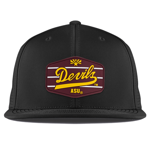 Arizona State University "ASU Devils Maroon" Flat Elite XGen Black