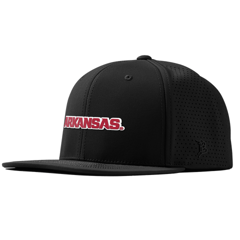 University of Arkansas "Arkansas Block" Flat Elite XGen™ Hat Black