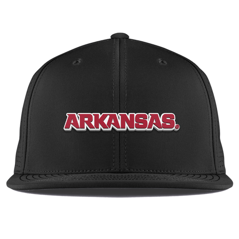 University of Arkansas "Arkansas Block" Flat Elite XGen™ Hat Black