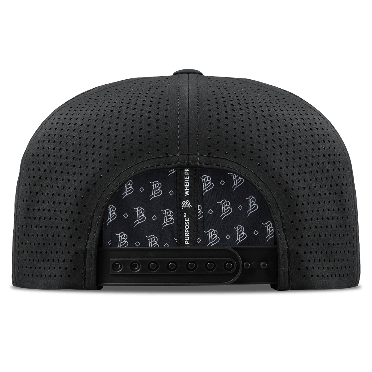 Vintage Old Glory Flat Elite XGen™ Back Black