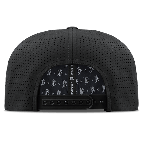 Vintage Old Glory Flat Elite XGen™ Back Black