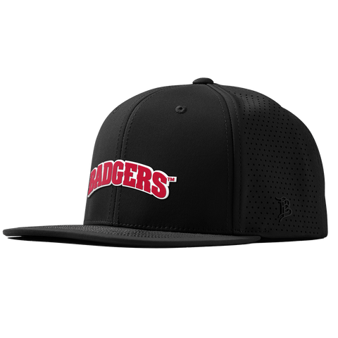 University of Wisconsin "Badgers Block" Flat Elite XGen™ Black