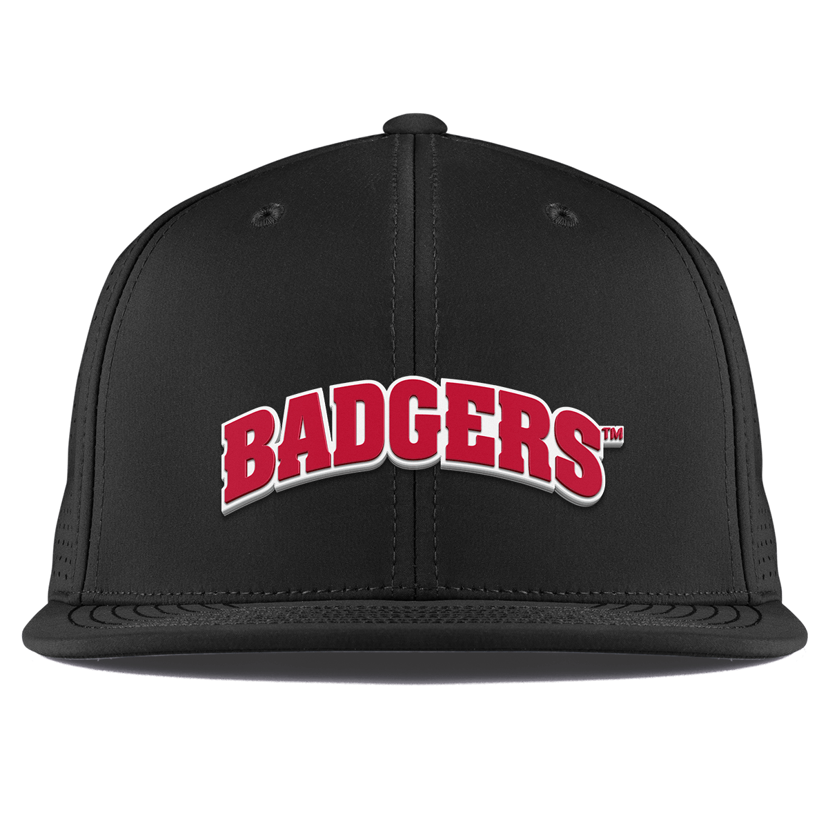University of Wisconsin "Badgers Block" Flat Elite XGen™ Black
