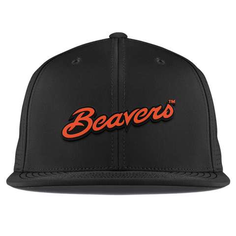 Oregon State University "Beavers Script" Flat Elite XGen™ Black