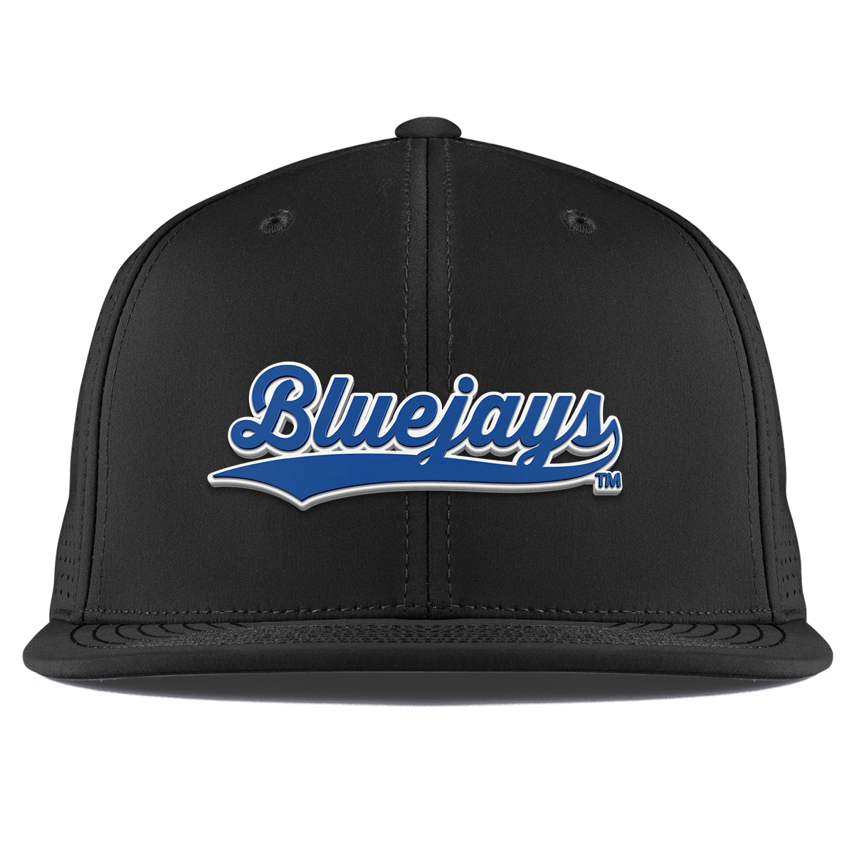 Creighton University "Bluejays Script" Flat Elite XGen™ Black