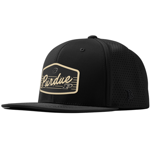 Purdue University "Boilermakers Football" Flat Elite XGen™ Black