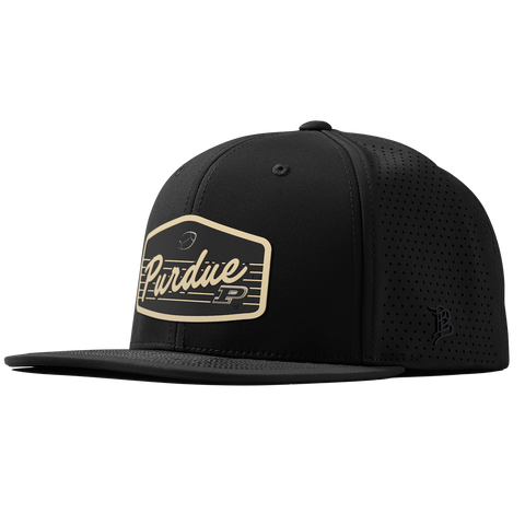 Purdue University "Boilermakers Football" Flat Elite XGen™ Black
