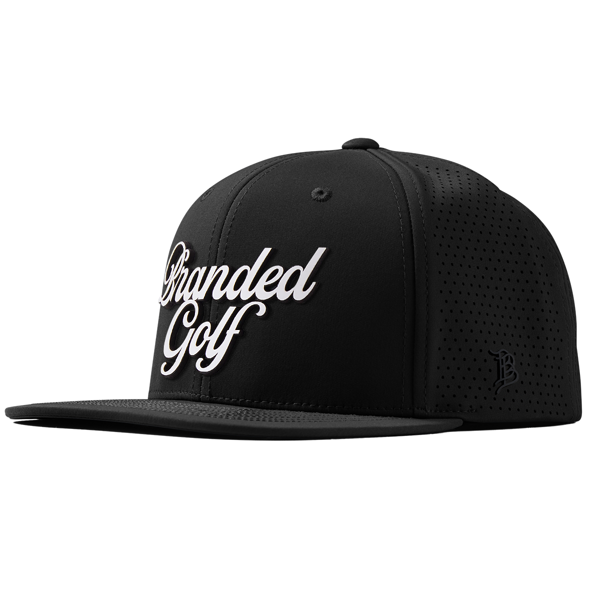 Branded Golf Script Flat Elite XGen™ Black