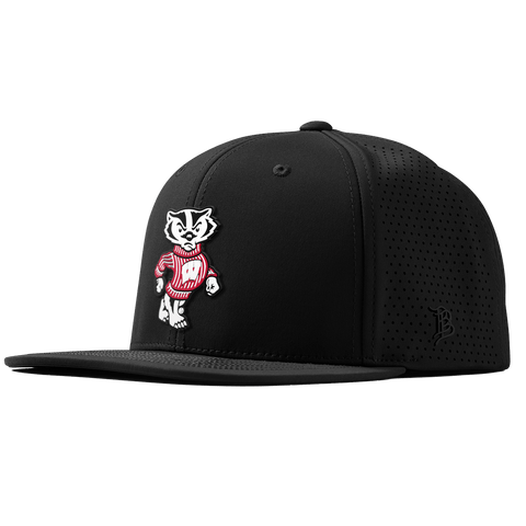 University of Wisconsin "Bucky Badger" Flat Elite XGen™ Black