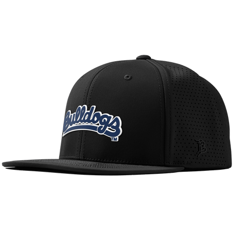 Fresno State University "Bulldogs Script Navy" Flat Elite XGen™ Black