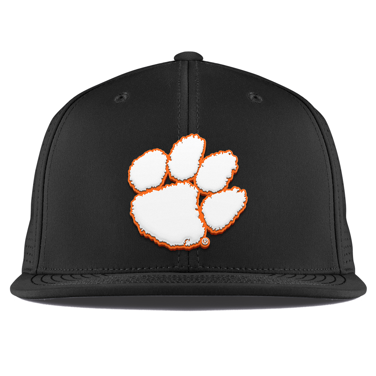 Clemson University "Clemson Tigers Paw" Flat Elite XGen™ Black