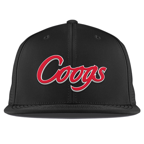University of Houston "Coogs Script" Flat Elite XGen™ Black 