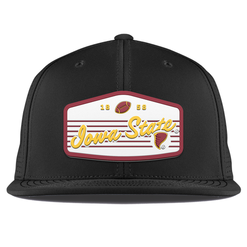 Iowa State University "Cyclones Football" Flat Elite XGen™ Black