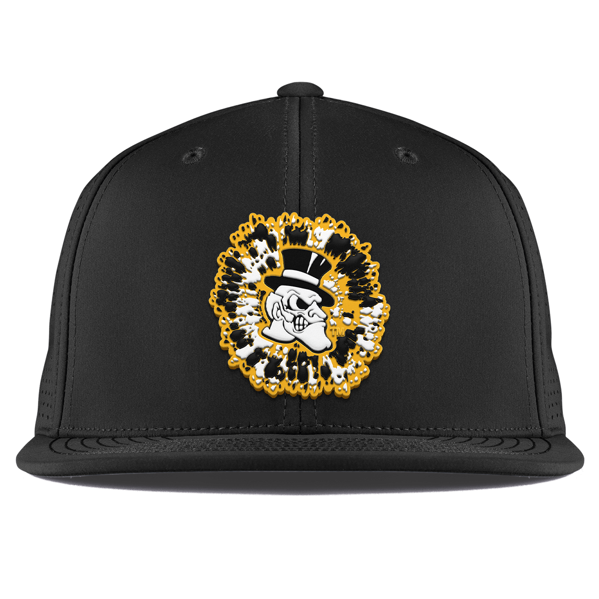 Wake Forest University "Deacons Tie Dye" Flat Elite XGen™ Black