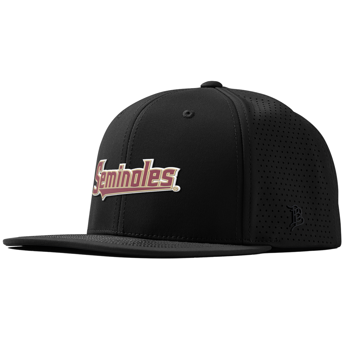 Florida State University "FSU Seminoles Block" Flat Elite XGen™ Black