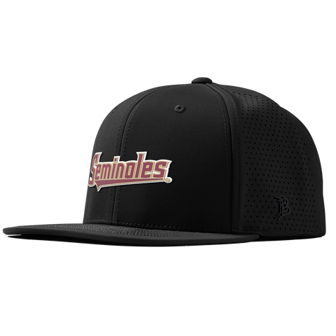 Florida State University "FSU Seminoles Block" Flat Elite XGen™ Black