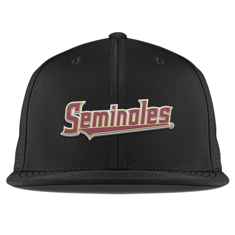 Florida State University "FSU Seminoles Block" Flat Elite XGen™ Black