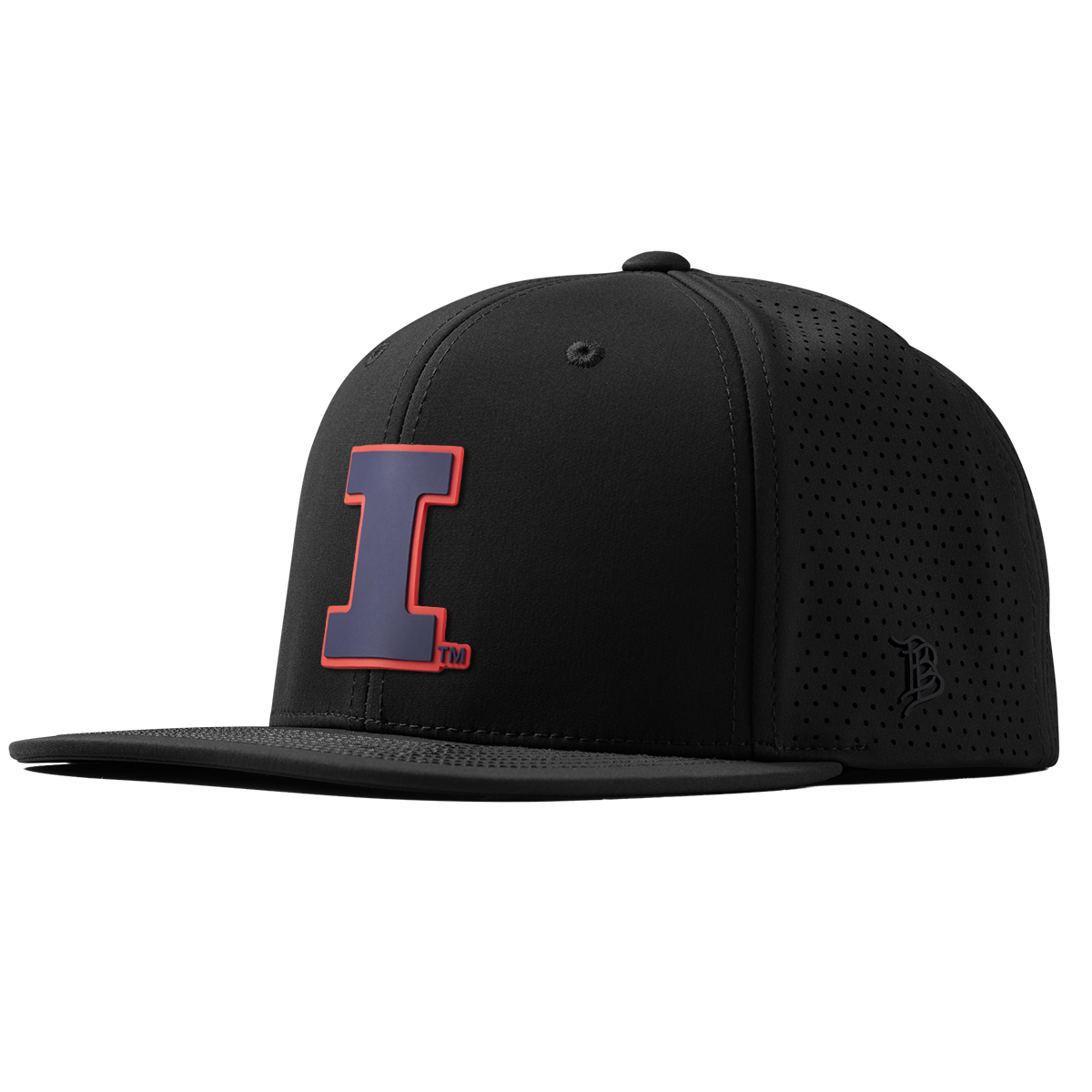 University of Illinois "Fighting Illini Navy"  Flat Elite XGen™ Black