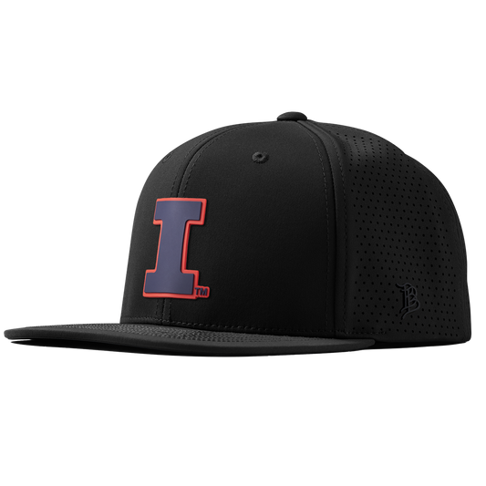 University of Illinois "Fighting Illini Navy"  Flat Elite XGen™ Black