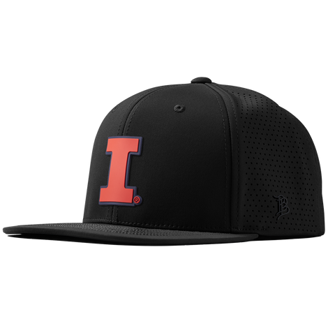 University of Illinois "Fighting Illini Orange"  Flat Elite XGen™ Black