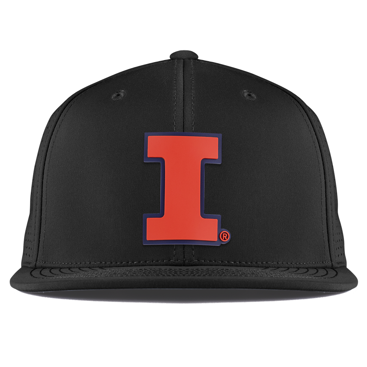 University of Illinois "Fighting Illini Orange"  Flat Elite XGen™ Black