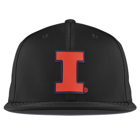 University of Illinois "Fighting Illini Orange"  Flat Elite XGen™ Black