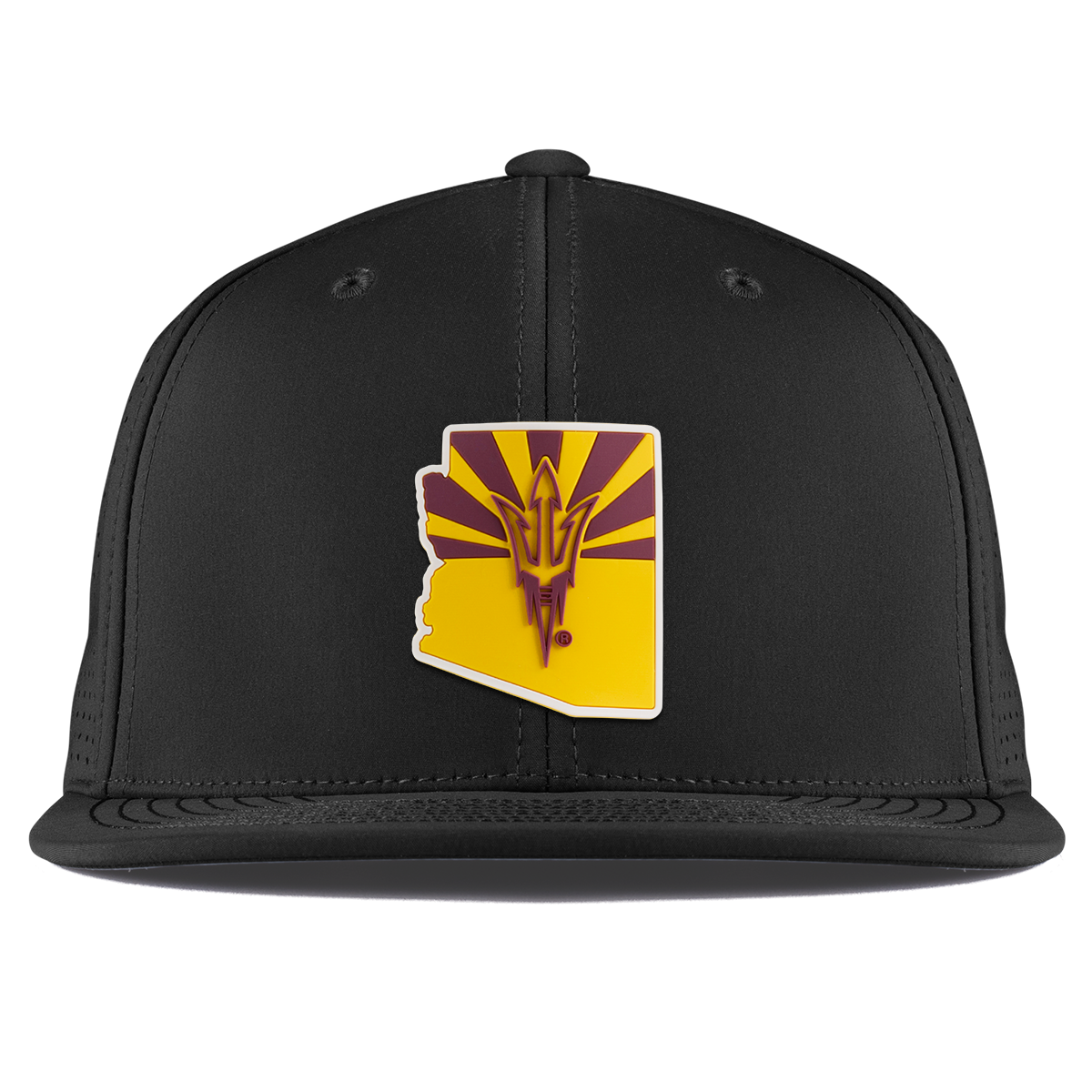 Arizona State University "Fork 'Em State" Flat Elite XGen™ Black