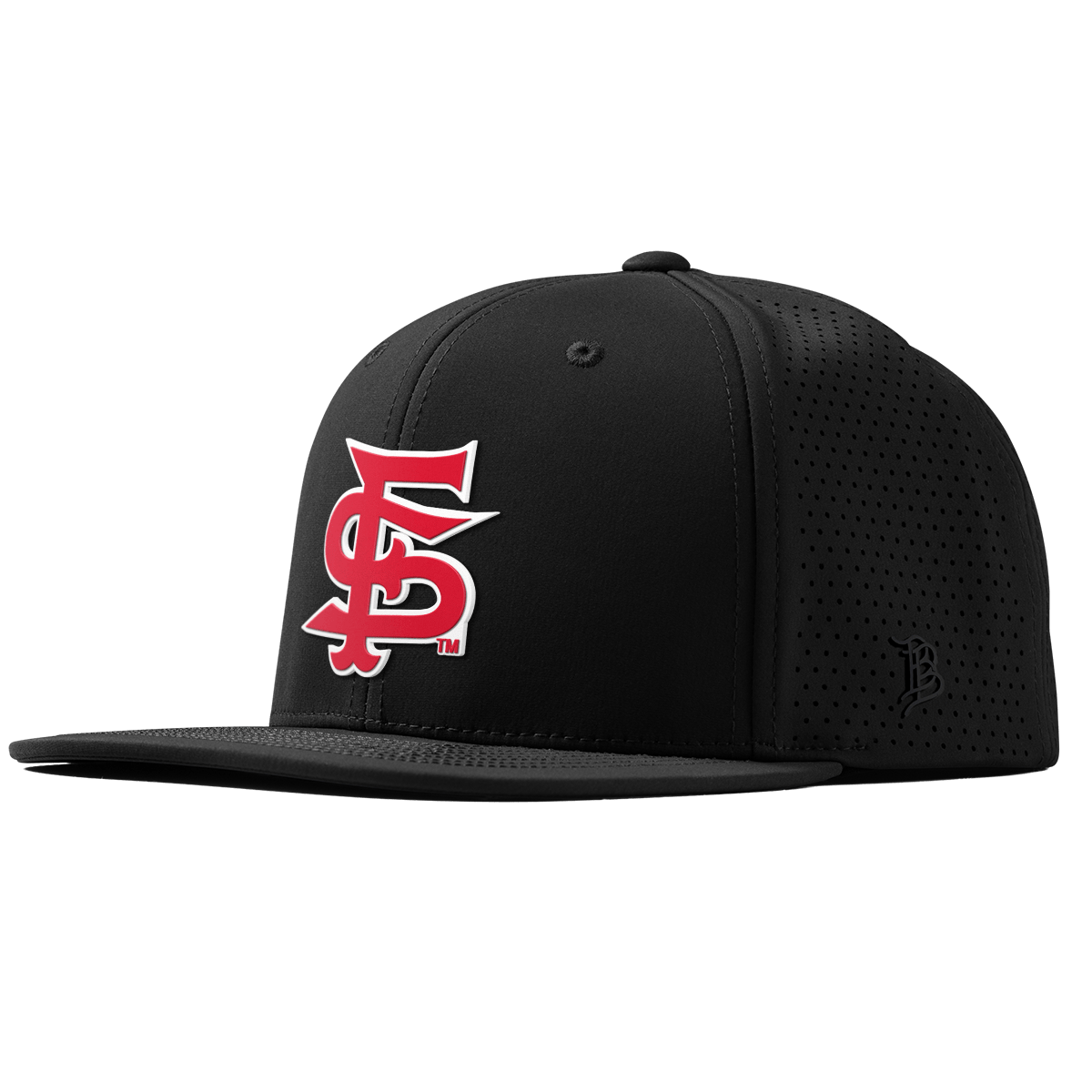 Fresno State University "Fresno State Stacked" Flat Elite XGen™ Black