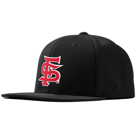 Fresno State University "Fresno State Stacked" Flat Elite XGen™ Black