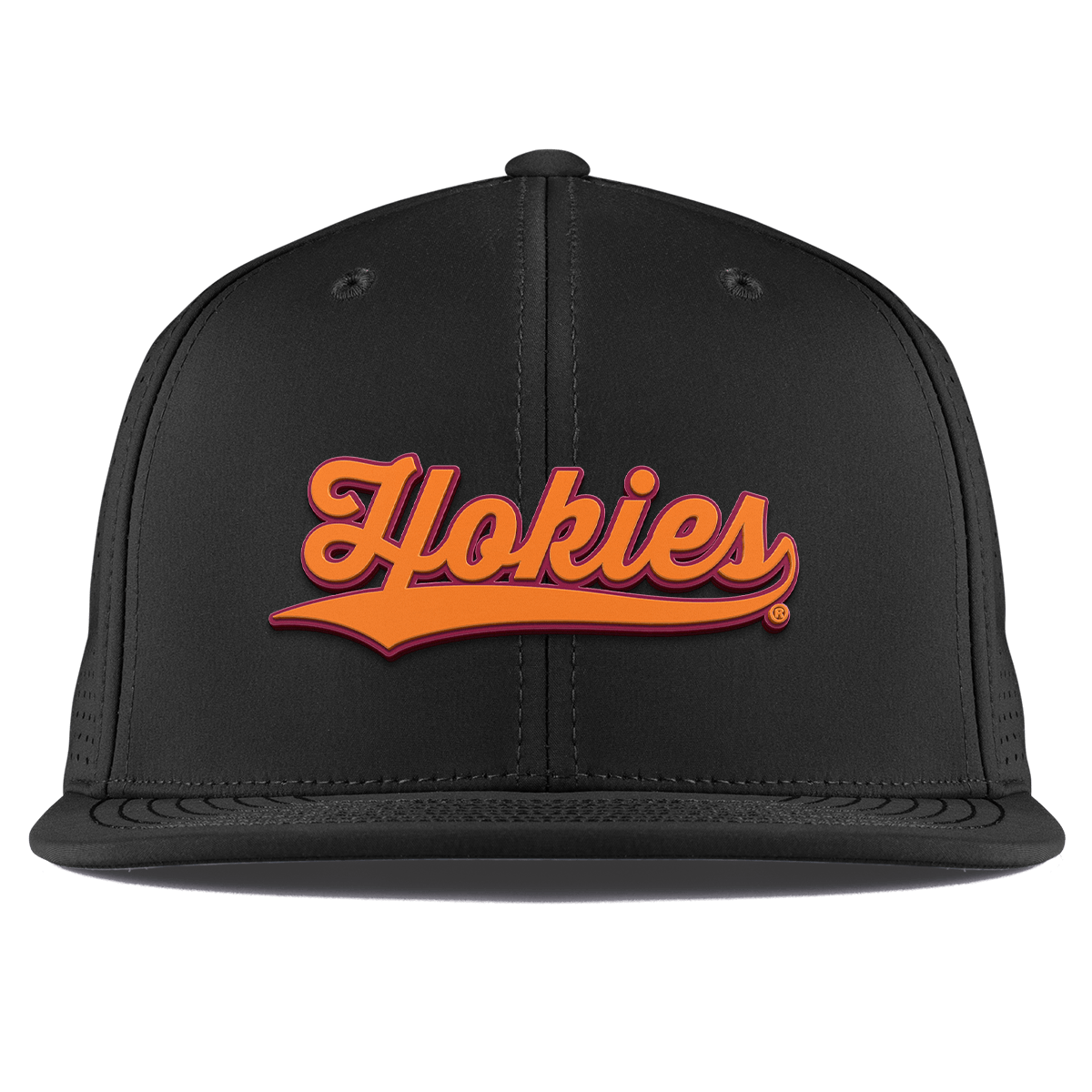 Virginia Tech University "Hokies Script" Flat  Elite XGen™ Black