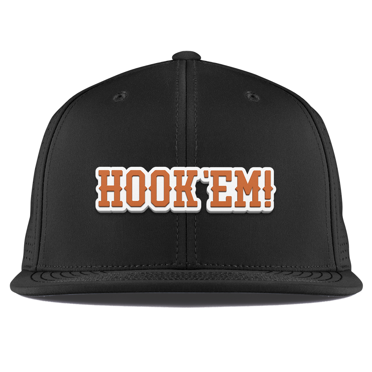 University of Texas "Hook'Em Horns" Flat Elite XGen™ Black