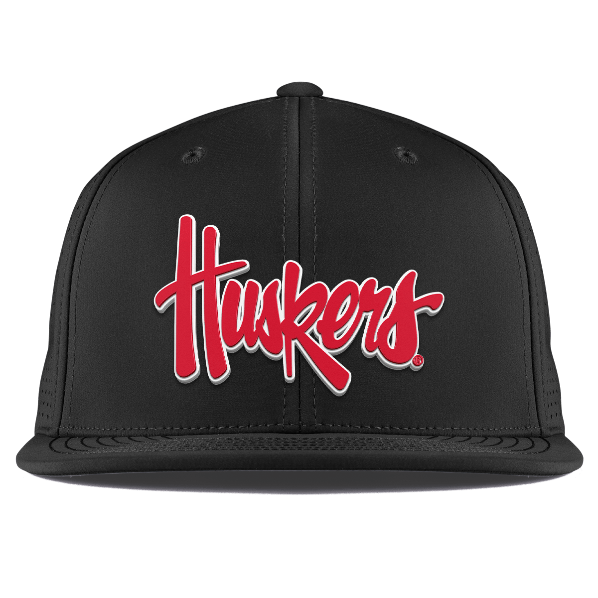 University of Nebraska "Huskers Script" Flat Elite XGen™ Black