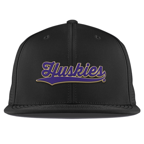 University of Washington "Huskies Script" Flat Elite XGen™ Black