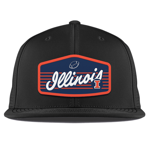 University of Illinois "Illini Football" Flat Elite XGen™ Black