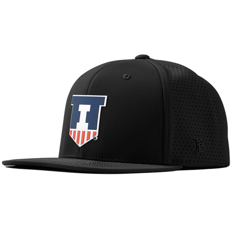 University of Illinois "Illinois Athletics" Flat Elite XGen™ Black