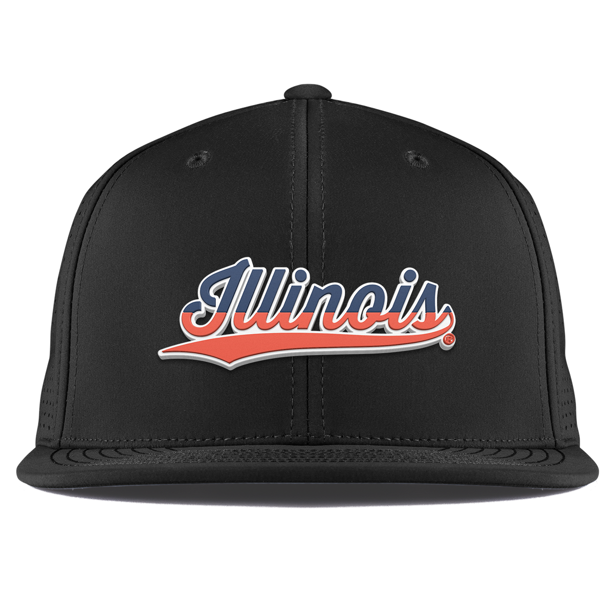 University of Illinois "Illinois Script" Flat Elite XGen™ Black
