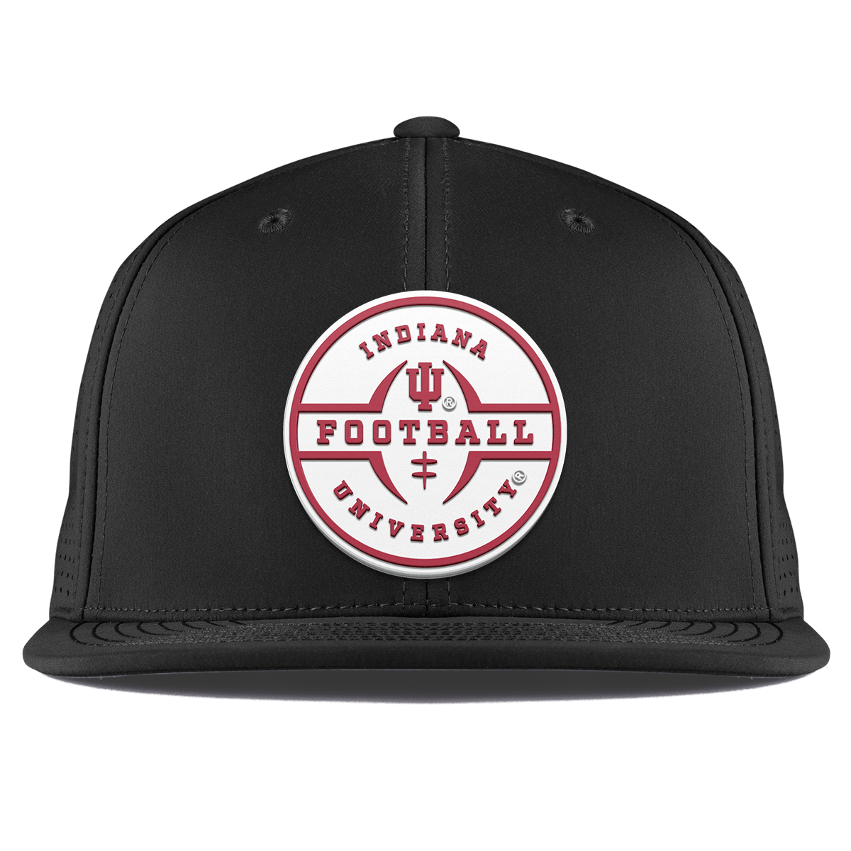 Indiana University "Indiana Football Legacy" Flat Elite XGen™ Black