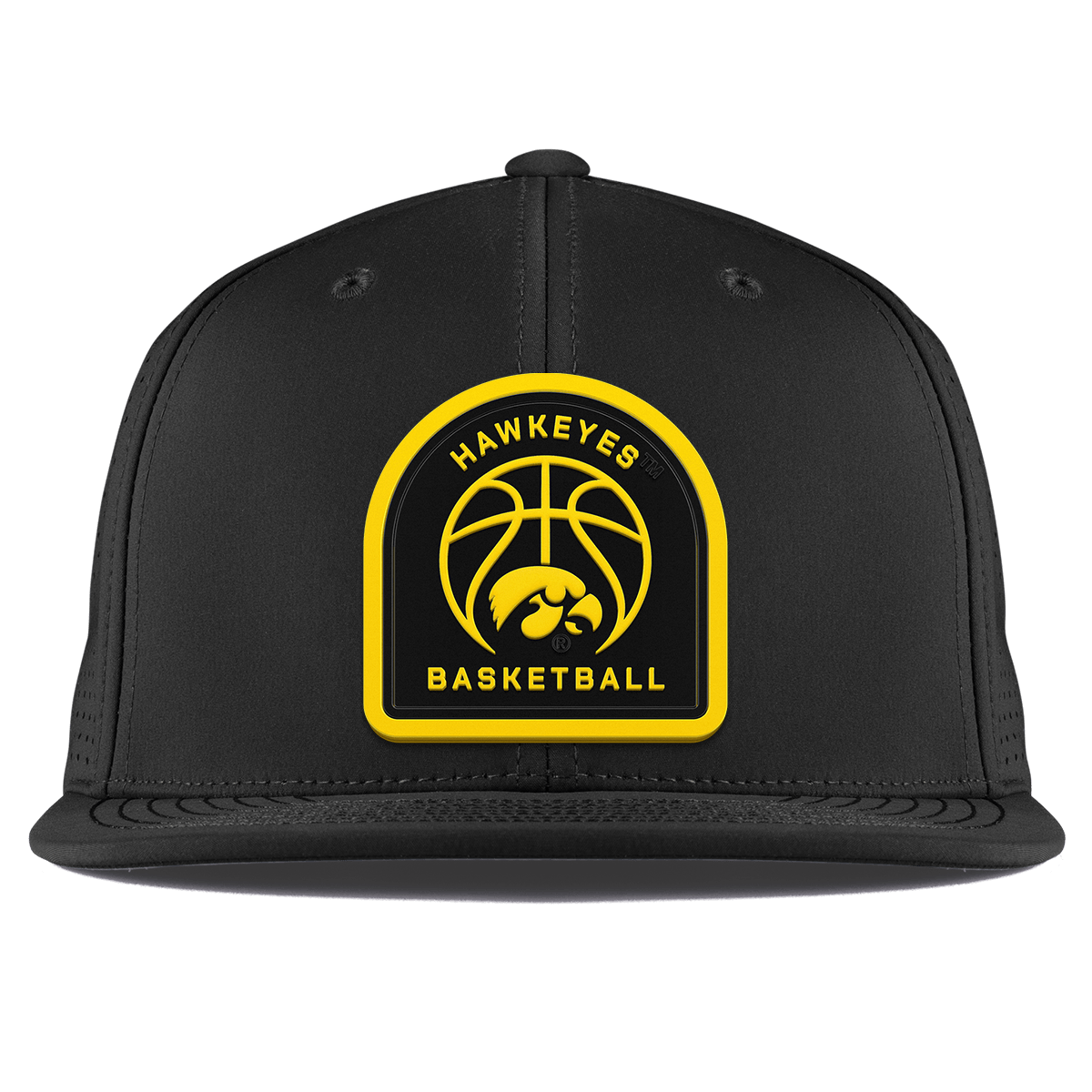 University of Iowa "Iowa Basketball" Flat Elite XGen™ Black
