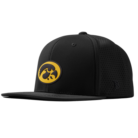 University of Iowa "Iowa Hawkeyes Team Logo" Flat Elite XGen™ Black
