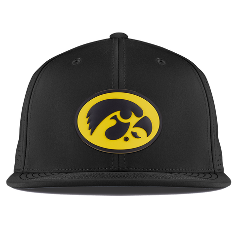 University of Iowa "Iowa Hawkeyes Team Logo" Flat Elite XGen™ Black