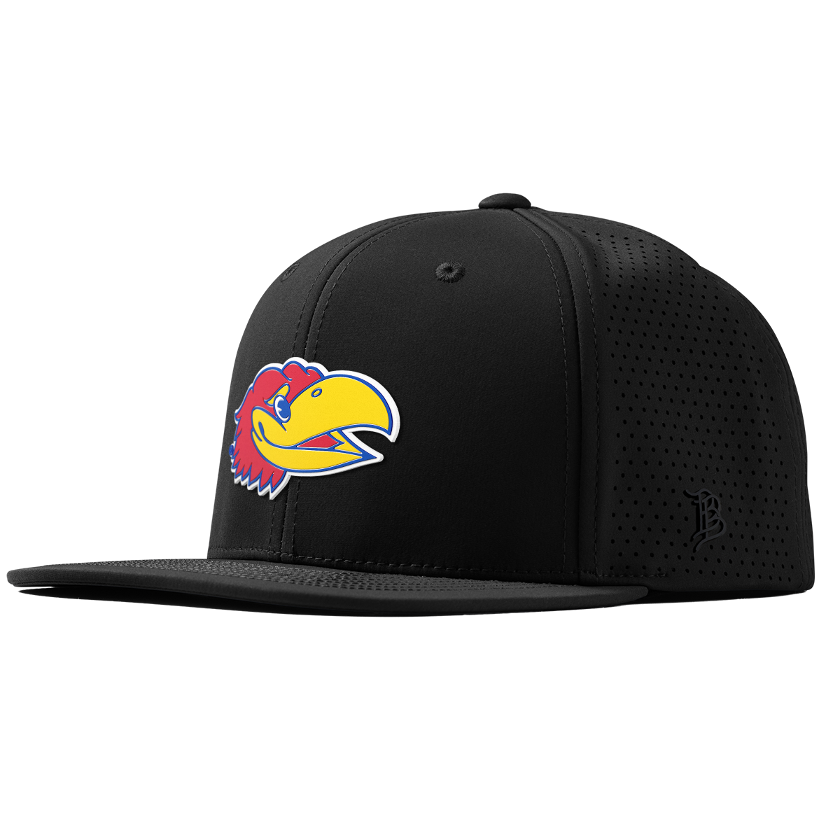 University of Kansas "KU Big Jay" Flat Elite XGen™ Black