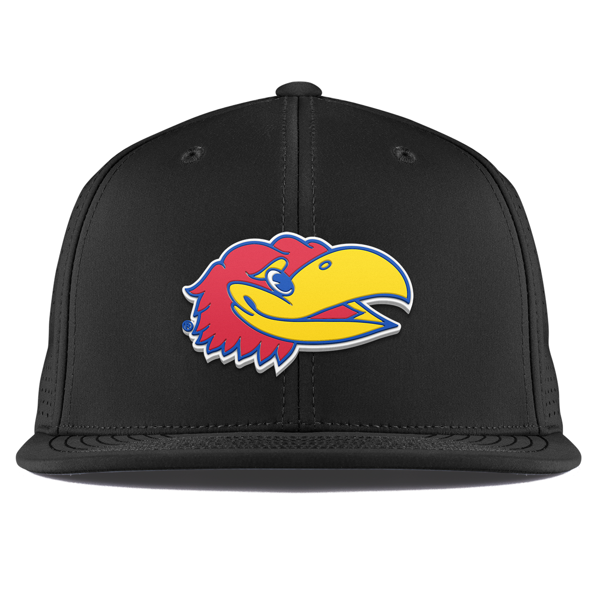 University of Kansas "KU Big Jay" Flat Elite XGen™ Black